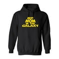 thumbnail image 1 of Best Mom In The Galaxy Sarcastic Novelty Gift Idea Adult Humor Funny Men's Hoodies, 1 of 3