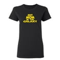 thumbnail image 1 of Best Mom In The Galaxy Sarcastic Novelty Gift Idea Adult Humor Funny Women's Casual Tees, 1 of 3