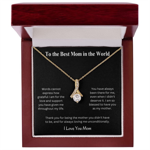 Best Mom In The World Alluring Beauty Black