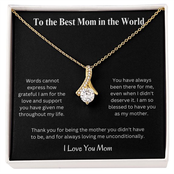 Best Mom In The World Alluring Beauty Black