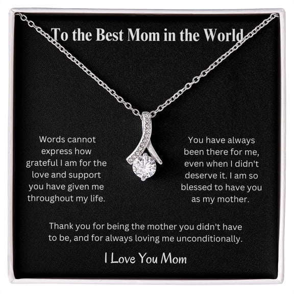 Best Mom In The World Alluring Beauty Black