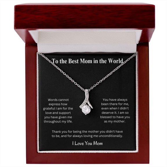 Best Mom In The World Alluring Beauty Black