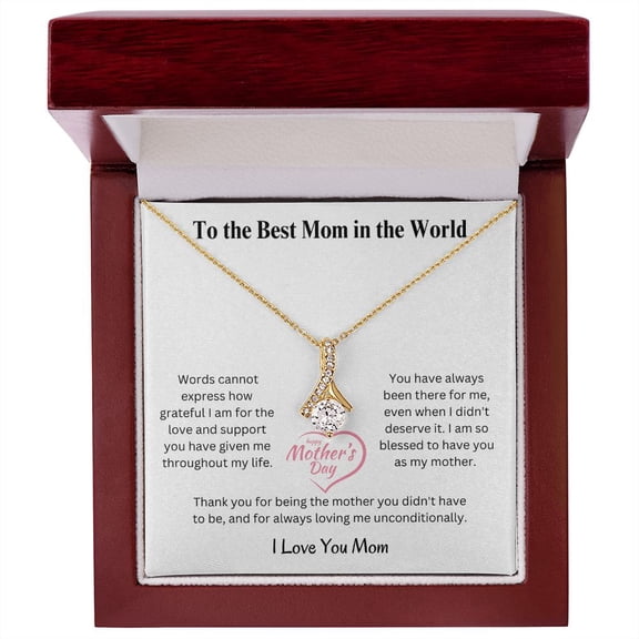 Best Mom In The World Alluring Beauty White Happy Mother's Day