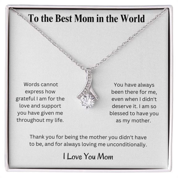Best Mom In The World Alluring Beauty White