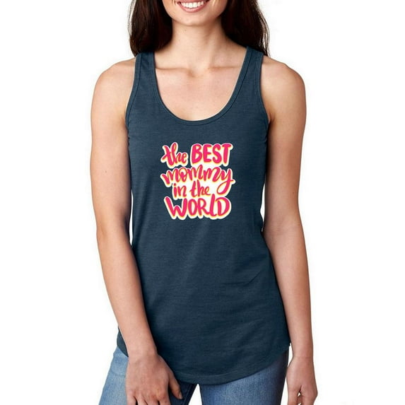 Best Mommy In World Racerback Tank Women -Image by Shutterstock, Female Small