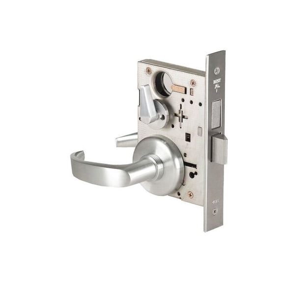 Best Mortise Lockset,40H Style,2-3/4" Backset 45H0L14H626LH