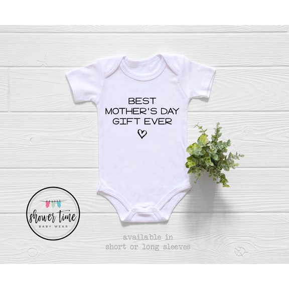Best Mother'S Day Gift Ever Onesie, Mother'S Day Baby Onesie , Mother'S Day Gift, Funny Mother'S Day Onesie, Cute Mother'S Day Onesie Cool Baby Clothing, BABY BODYSUIT LAT 4424