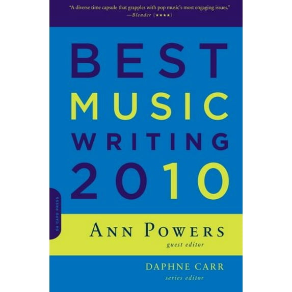 Pre-Owned Best Music Writing (Paperback) 0306819252 9780306819254
