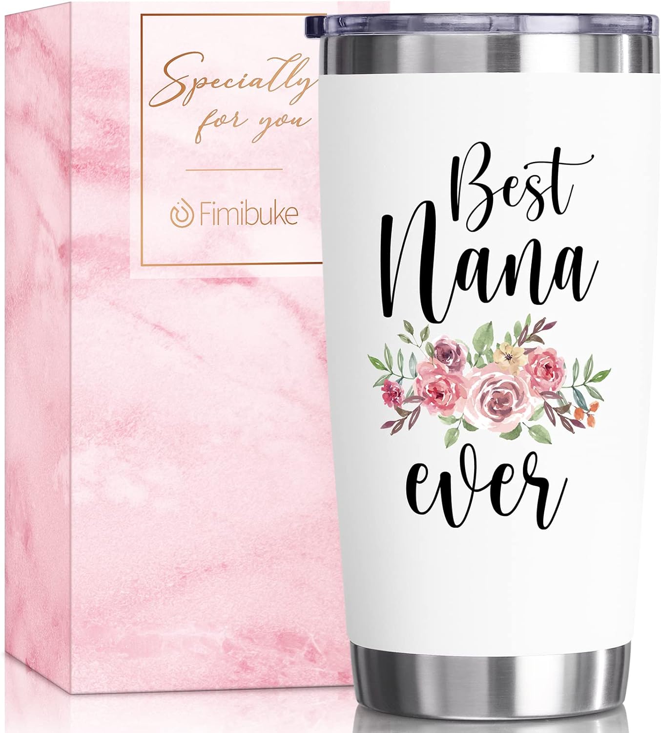Jzxwan Regalo Per Nana Da Nipote, Targhetta In Acciaio Con Messaggio D'amore Per Portafoglio, Idea Per Festa Della Mamma E Compleanno