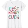 thumbnail image 1 of Best Nanny Ever T-Shirt Mother's Day Shirt T-Shirt, 1 of 3
