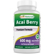 Best Naturals Acai Berry 600 mg 60 Capsules