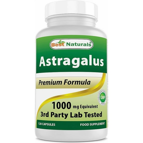 Best Naturals Astragalus 1000 mg 120 Capsules