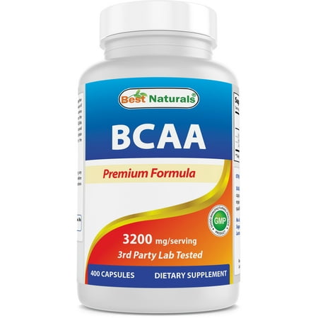 Best Naturals BCAA 3200 mg per serving 400 Capsules