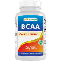 Best Naturals BCAA Powder | Supports Protein Synthesis, Lean Muscle, Energy | 200 Count