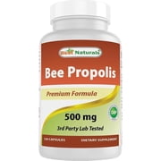 Best Naturals Bee Propolis 500 mg 120 Capsules