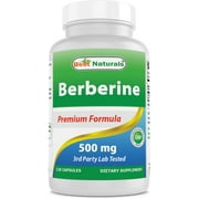 Best Naturals Berberine 500mg 120 Capsules | Supports Immune Function, Cardiovascular & Gastrointestinal Function
