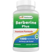 Best Naturals Berberine Plus 1000mg, 120 Capsules