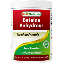 Best Naturals Betaine Anhydrous Trimethylglycine (TMG) Pure Powder 1 Pound