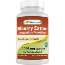 Best Naturals Bilberry Extract 1000 mg 90 Capsules