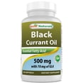 thumbnail image 1 of Best Naturals Black Currant Oil 500 Mg with 70 Mg of GLA 100 Softgels, 1 of 2