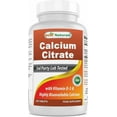 thumbnail image 1 of Best Naturals Calcium Citrate with Vitamin D-3 240 Tablets, 1 of 11
