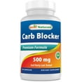 Best Naturals Carb Blocker 500 mg 90 Capsules Weight Loss Supplement