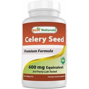 Best Naturals Celery Seed 600 mg 180 Tablets