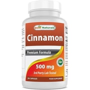 Best Naturals Cinnamon 500 mg 250 Capsules