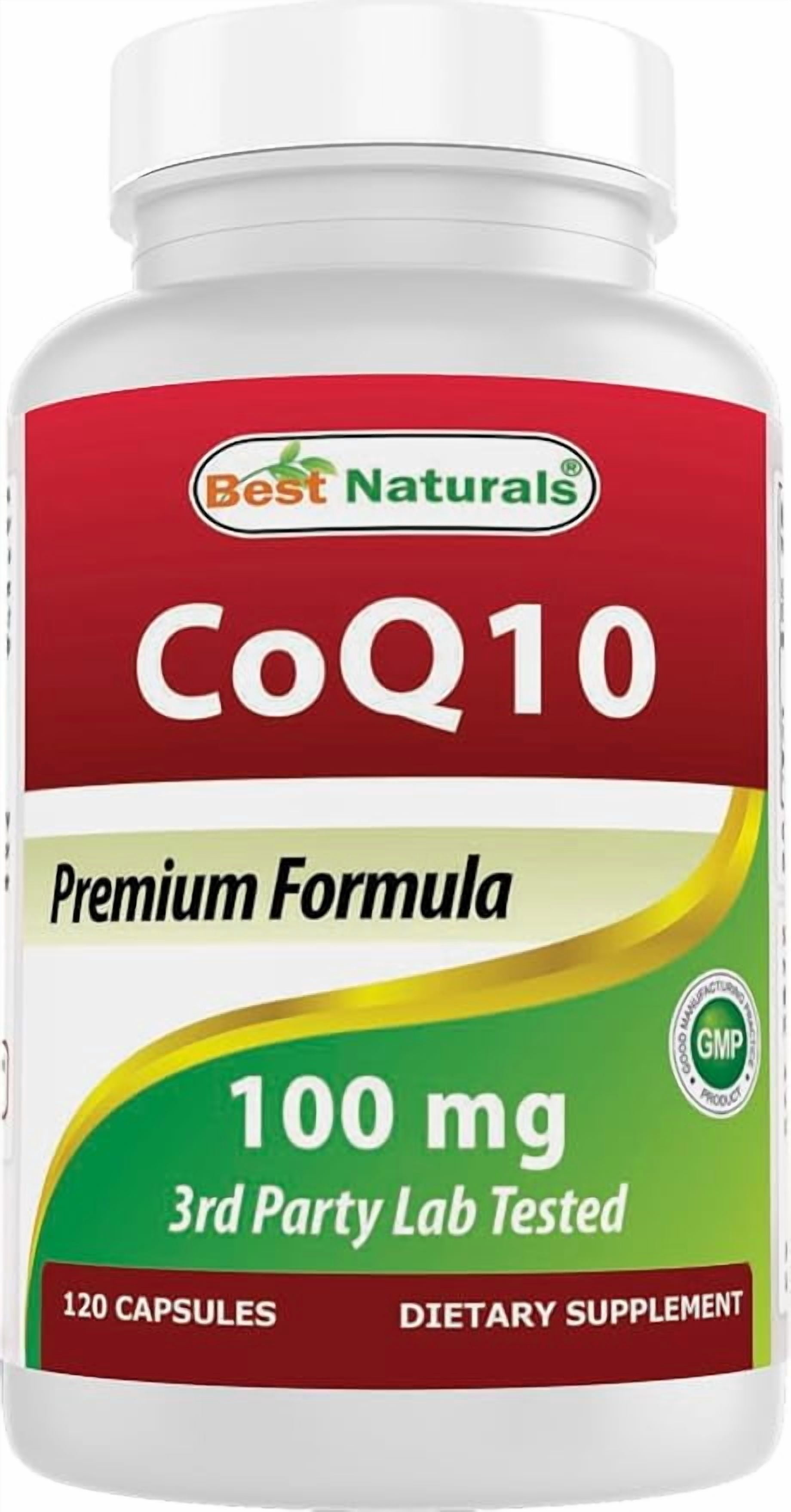Best Naturals CoQ10 Ubiquinone Antioxidant, 120 Capsules