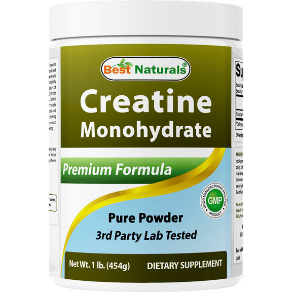 Best Naturals Creatine Monohydrate 1 Lb Pure Powder