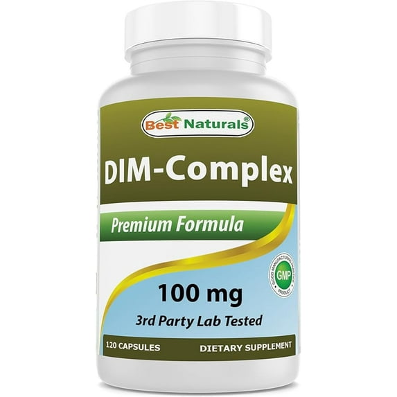 Best Naturals DIM Complex 100 mg 120 Capsules