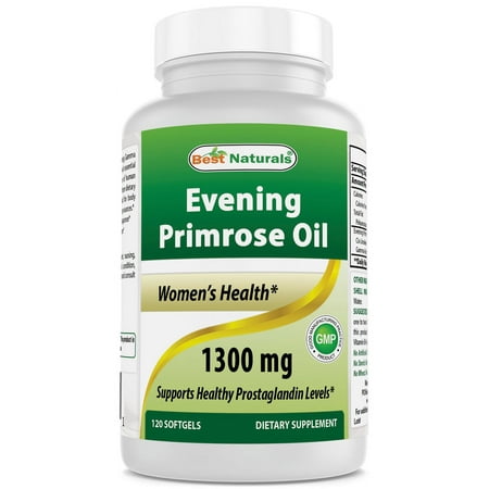 Best Naturals, Evening Primrose Oil Cold Pressed 1300 mg, 120 Softgels