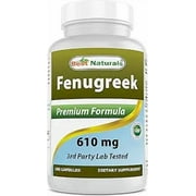 Best Naturals Fenugreek Seed 610 mg 180 Capsules