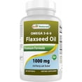 thumbnail image 1 of Best Naturals Flaxseed Oil, 1000 mg, 240 Softgels, 1 of 8