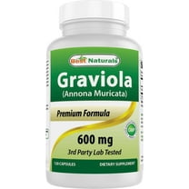 Best Naturals Graviola, Annona Muricata, 600 mg, 120 Capsules