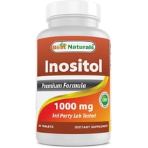 Best Naturals, Premium Pure Vitamin Complex Inositol 1000mg, 120 ...