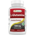 Best Naturals Pure Formula LGlutamine Amino Acid Supplement 1000 mg