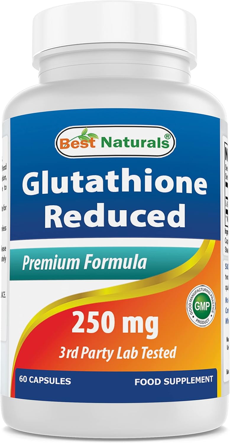 Customer reviews for Best Naturals L-Glutathione 250 mg 60 Capsules