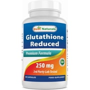 Best Naturals L-Glutathione 250 mg 60 Capsules