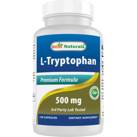 Best Naturals L-Tryptophan 500 mg 120 Capsules