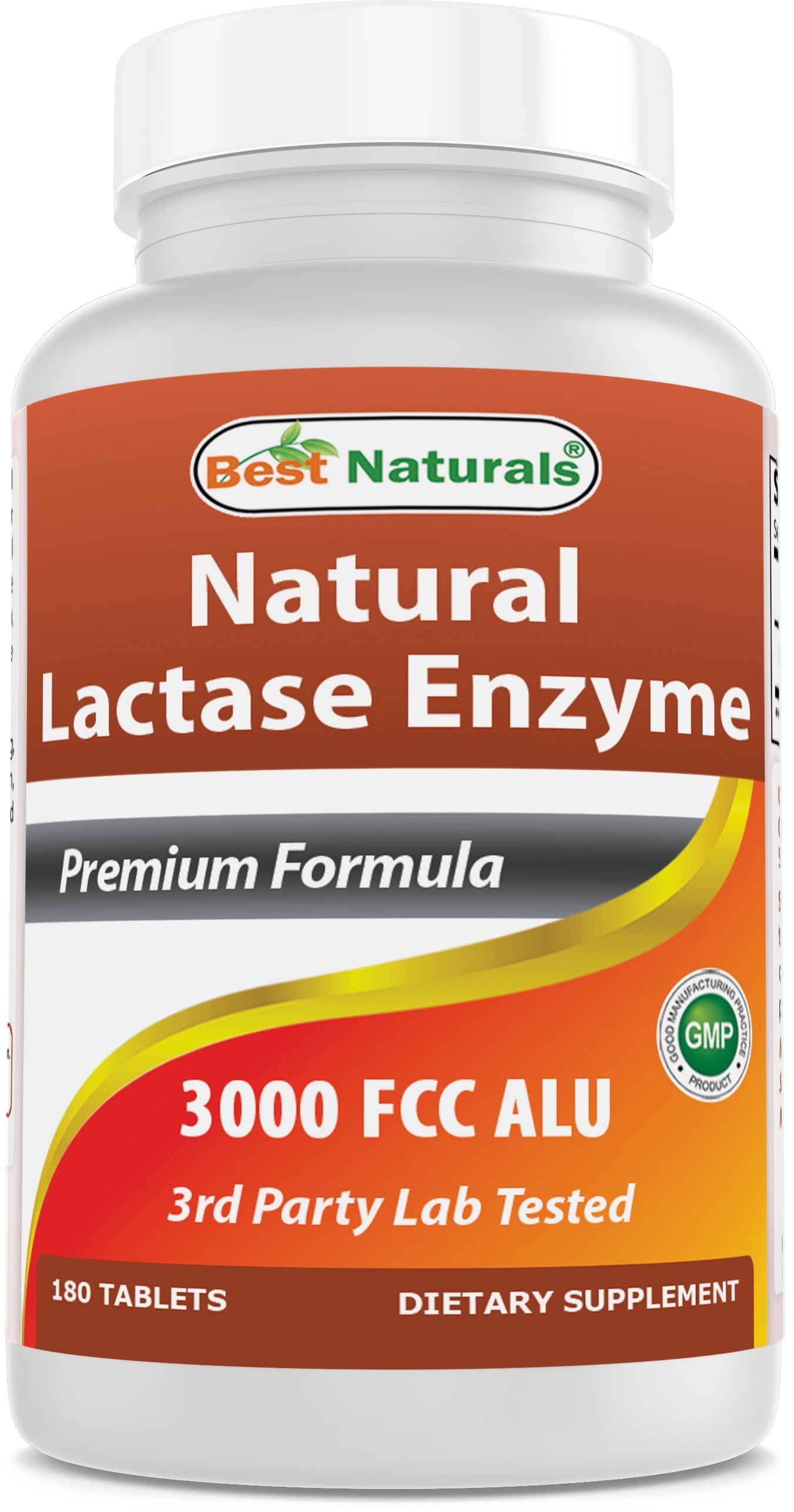 Best Naturals Lactase Enzyme 180 Tablets