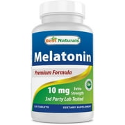 Best Naturals Melatonin 10 mg 120 Tablets