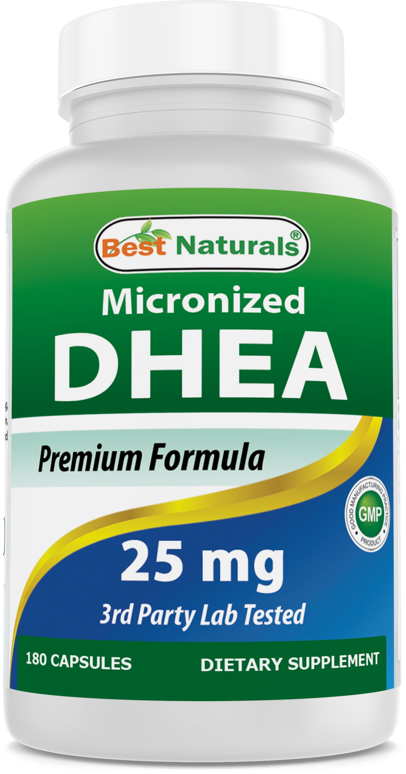 Best Naturals Micronized DHEA 25 mg 180 Capsules
