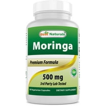 Best Naturals Moringa 500 mg 60 Vegetarian Capsules