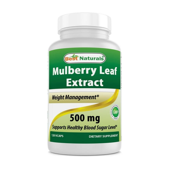 Best Naturals Mulberry Leaf Extract, 500 Mg, 120 Count