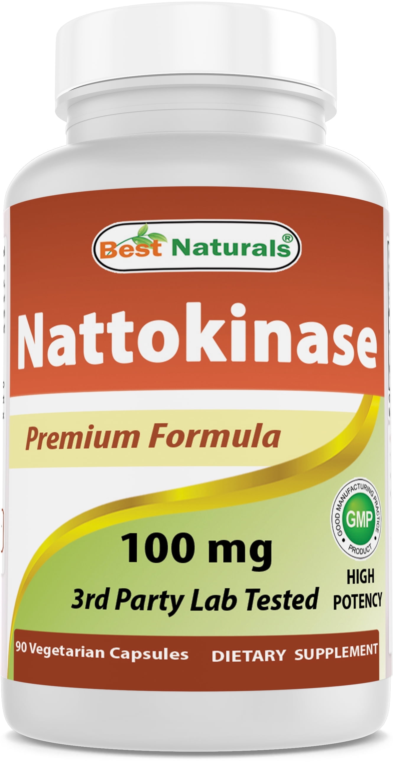 Best Naturals Nattokinase 100 mg (2000 FU) 90 Vegetarian Capsules