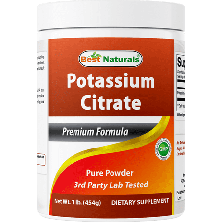 Best Naturals Potassium Citrate Pure Powder 1 Pound