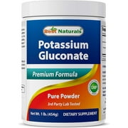 Best Naturals Potassium Gluconate 1lb Powder