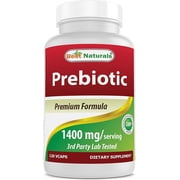 Best Naturals Prebiotics Fiber XOS (Xylo Oligosaccharide) 1400mg Serving 120 Veg Capsules