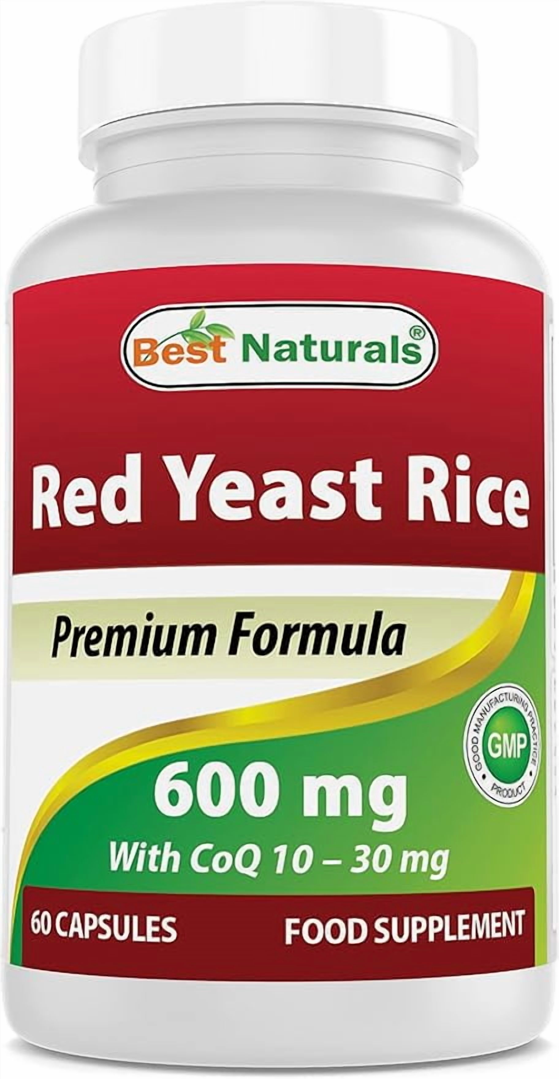 Heart Health Supplement Best Naturals Red Yeast Rice 1200mg - 60